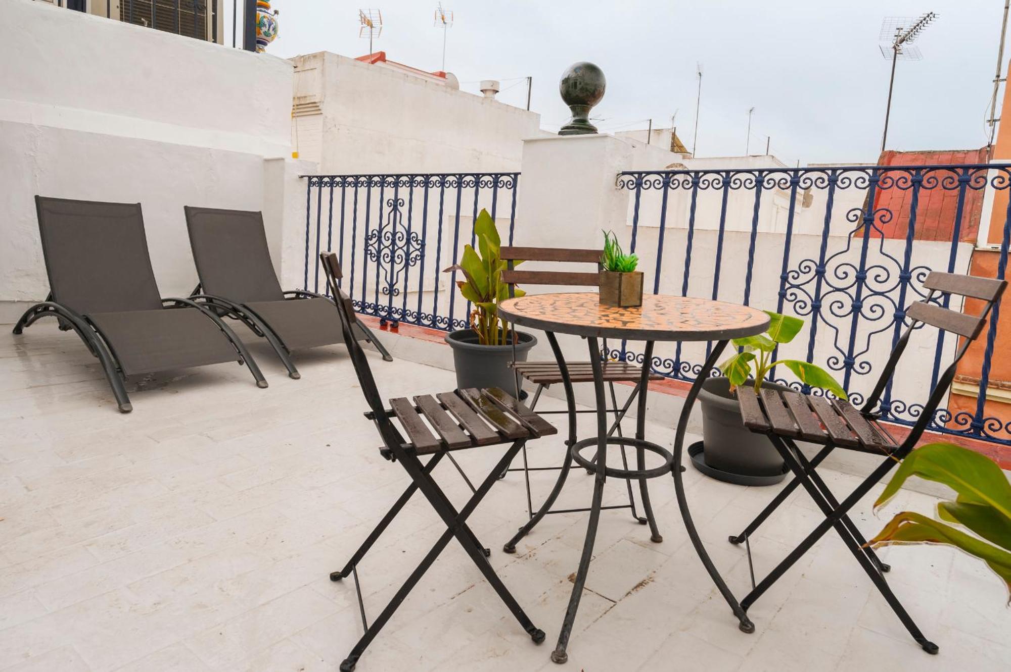 Appartement Santa Catalina Moderno à Séville Extérieur photo