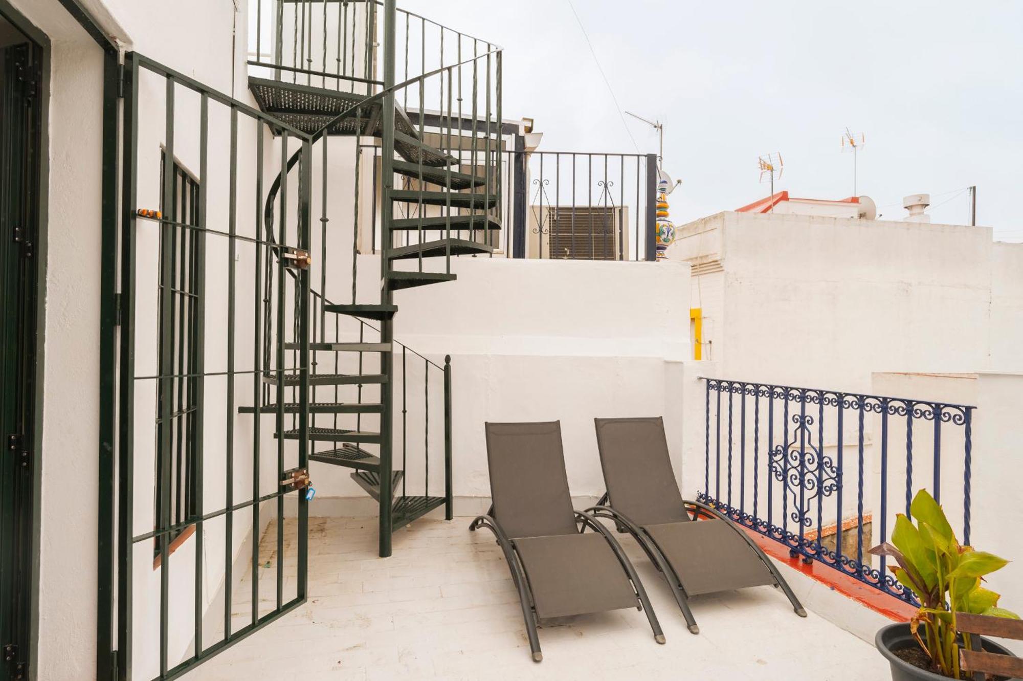 Appartement Santa Catalina Moderno à Séville Extérieur photo